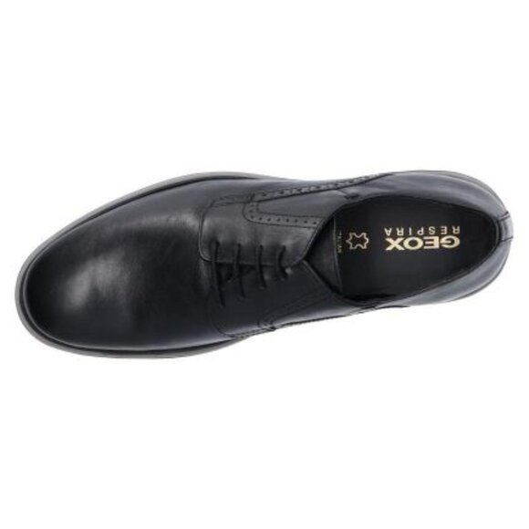 Geox Men's Tyren Tumbled Leather Derby Shoe Oxford - Picture 7 of 7